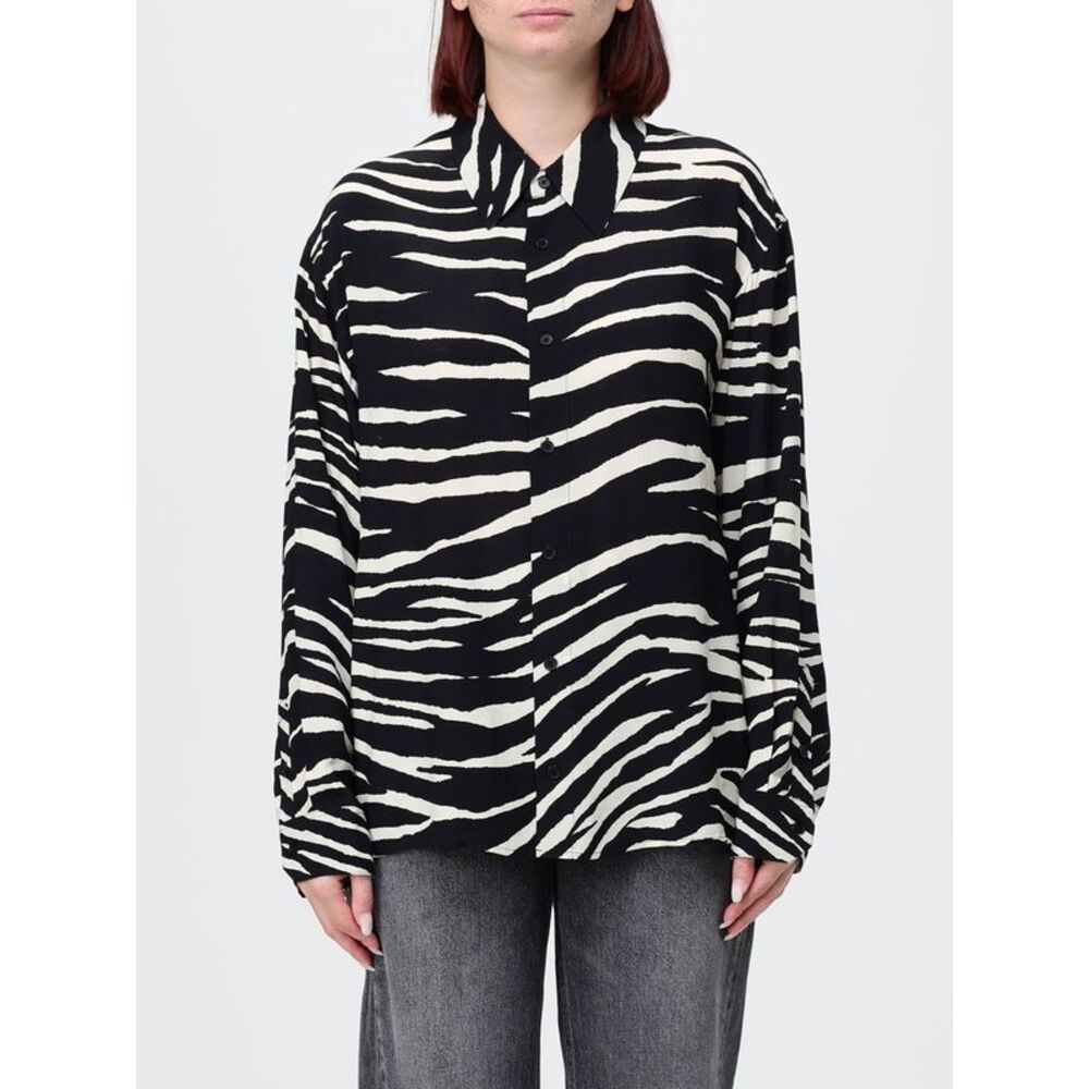 Zadig & Voltaire Women Zadig & Voltaire All-Over Zebra Print Viscose Shirt